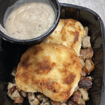 Studio Diner - Biscuits and gravy to go- next day's breakfast 5/5 - American Near Me - San Diego, California