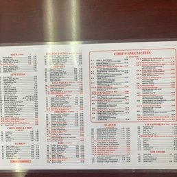 Update menu