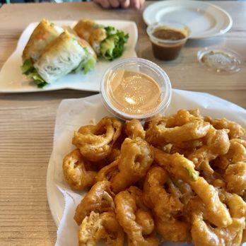 Pho N Mor - Calamari and vegan summer rolls - Vietnamese Near Me - Alhambra, California