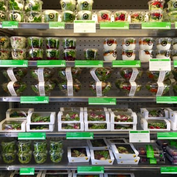 Veggie Pret - Salads, courgetti/zucchini 'pasta' bowls, veggie sushi, and other cold cups. - Coffee & Tea Near Me - London, XGL
