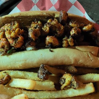 Tacky Jack's 2 - Blackened crawfish poboy - Bars Near Me - Gulf Shores, Alabama Tacky Jack's 2 - Blackened crawfish poboy - Bars Near Me - Gulf Shores, Alabama