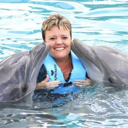 Dolphin kisses