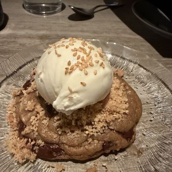 Callie - WARM CHOCOLATE CHIP TAHINI COOKIE - Mediterranean Near Me - San Diego, California Callie - WARM CHOCOLATE CHIP TAHINI COOKIE - Mediterranean Near Me - San Diego, California