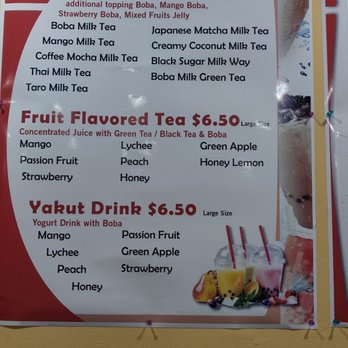 Tasty House - Menu - Bubble Tea Near Me - Westbury, New York Tasty House - Menu - Bubble Tea Near Me - Westbury, New York