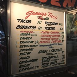 Jenny 's Tacos - Menu