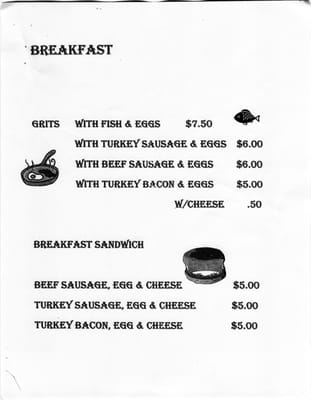Menu photo 4 Pitt's Place Trenton, NJ