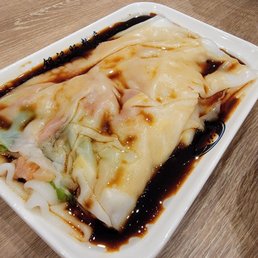 R07 BBQ Pork W/chives Rice Noodle Roll