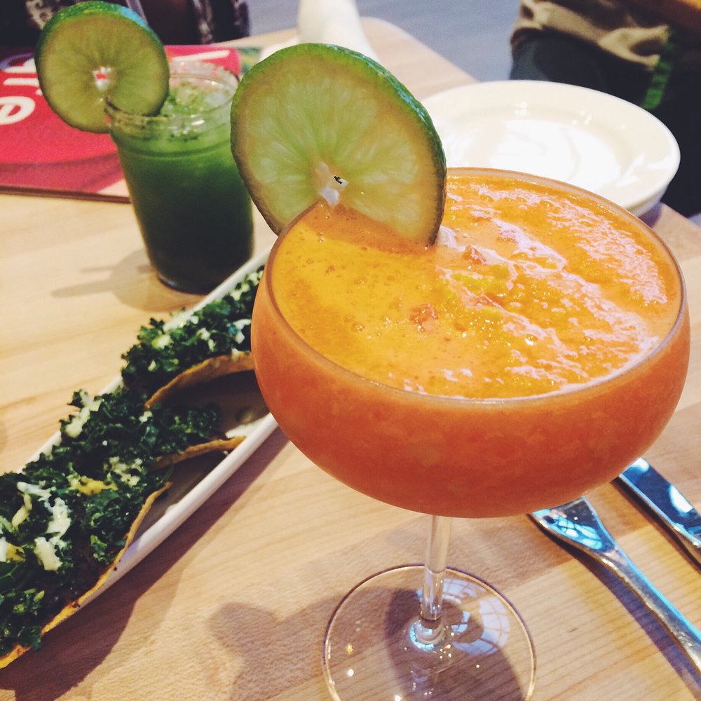 Vinaigrette - Mango carrot drink - Salad Near Me - Austin, Texas Vinaigrette - Mango carrot drink - Salad Near Me - Austin, Texas