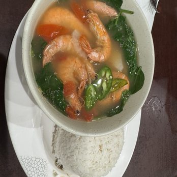 Toppings Too Restaurant - Shrimp Sinigang Of The Day - Filipino Near Me - Union City, California Toppings Too Restaurant - Shrimp Sinigang Of The Day - Filipino Near Me - Union City, California