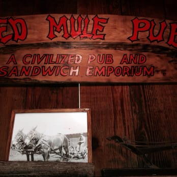Red Mule Pub - The walls are covered in eclectic artifacts of our area. - Sandwiches Near Me - Brooksville, Florida