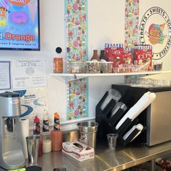CJ’s Sweet Palace - The milkshake area