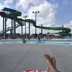 Veteran's Memorial Aquatic Center - Lazy river, tube and body slides.
