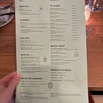 Gioia Cafe & Bar - Dinner Menu - Italian Near Me - New Haven, Connecticut