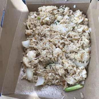 Bangkok Noi Thai - What was supposed to be spicy fried rice - Food Trucks Near Me - Newberg, Oregon