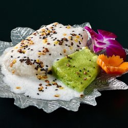 Thai Monkey Club - 2. Thai Custard with Sticky Rice