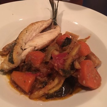 Momento Restaurant - Branzino with vegetables - Italian Near Me - Stroudsburg, Pennsylvania