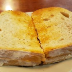 El Greco - Fresh toast and if it was sourdough it tasted like plane white bread, fail with no chewiness