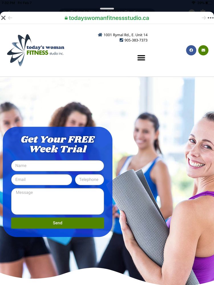 Today's Woman Fitness Studio Logo