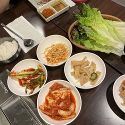 Surah - Banchan + lettuce wraps