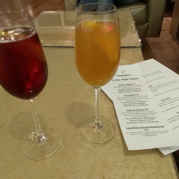 The Champagnery - Kir Royale (left) and Wren Bird (right) - Champagne Bars Near Me - Louisville, Kentucky The Champagnery - Kir Royale (left) and Wren Bird (right) - Champagne Bars Near Me - Louisville, Kentucky