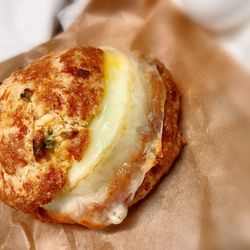 Savory Biscuit with egg