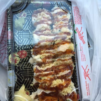 Samurai Sushi & Grill - My crunch rolls :) I ordered one and they gave me 2 - Sushi Bars Near Me - Perris, California Samurai Sushi & Grill - My crunch rolls :) I ordered one and they gave me 2 - Sushi Bars Near Me - Perris, California