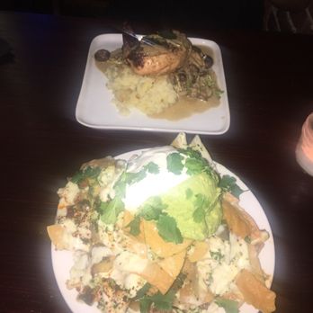 Some Random Bar - crab nachos & pan seared chicken breast! - New American Near Me - Seattle, Washington Some Random Bar - crab nachos & pan seared chicken breast! - New American Near Me - Seattle, Washington