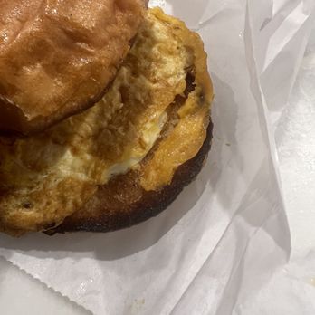 Black Turtle Coffee - Egg and cheese sandwich. All bread, barely any egg and maybe 1 slice of cheese. Super greasy. - Coffee & Tea Near Me - Philadelphia, Pennsylvania