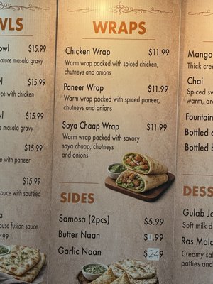 Menu photo 1 Masala Bowls Bremerton, WA Menu photo 1 Masala Bowls Bremerton, WA