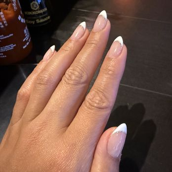 Belle Nails and Spa - Almond shaped hard gel by Betty. She's the best. Don't think I go anywhere else after this. - Nail Salons Near Me - Concord, California