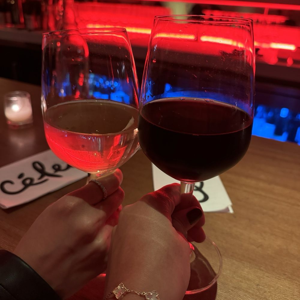 Céleste - Chilled red wine and a white - Wine Bars Near Me - San Francisco, California Céleste - Chilled red wine and a white - Wine Bars Near Me - San Francisco, California