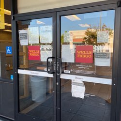Wells Fargo Bank - front door
