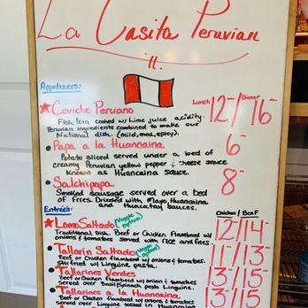La Casita Peruvian Restaurant - Menu (October 2020) - Peruvian Near Me - Richmond Hill, Georgia La Casita Peruvian Restaurant - Menu (October 2020) - Peruvian Near Me - Richmond Hill, Georgia
