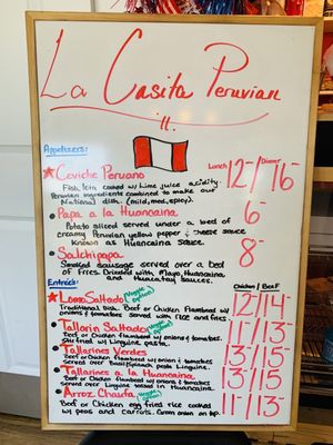 Menu photo 5 La Casita Peruvian Restaurant Richmond Hill, GA Menu photo 5 La Casita Peruvian Restaurant Richmond Hill, GA