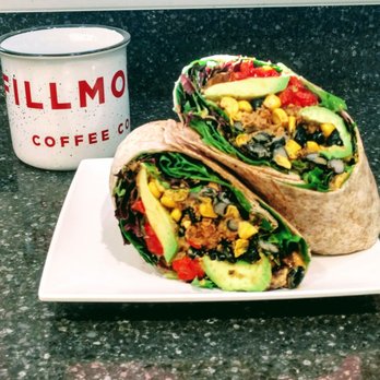 Fillmore Coffee - Southwest Vegan Breakfast Burrito at Fillmore Coffee Co - Coffee & Tea Near Me - Phoenix, Arizona Fillmore Coffee - Southwest Vegan Breakfast Burrito at Fillmore Coffee Co - Coffee & Tea Near Me - Phoenix, Arizona