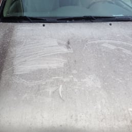 After the car wash.