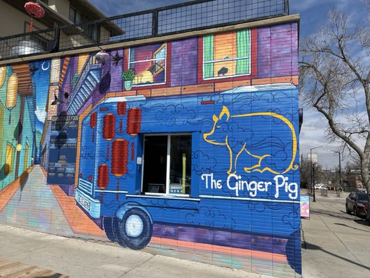 The Ginger Pig Boulder by null