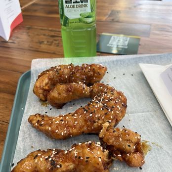 Decibel Korean Fried Chicken - Garlic soy tenders - Korean Near Me - Norwood, Ohio Decibel Korean Fried Chicken - Garlic soy tenders - Korean Near Me - Norwood, Ohio