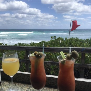 The Dune Deck Cafe - View from bar - Breakfast & Brunch Near Me - Lantana, Florida