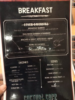 Menu photo 2 Cactus Cafe Yuma, AZ Menu photo 2 Cactus Cafe Yuma, AZ