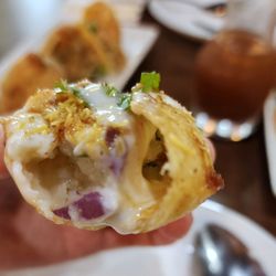 Chaat of India - Dahi Pani Puri