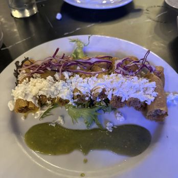 The Wildflower - Crispy Birria Taquitos - Cocktail Bars Near Me - Sanford, Florida