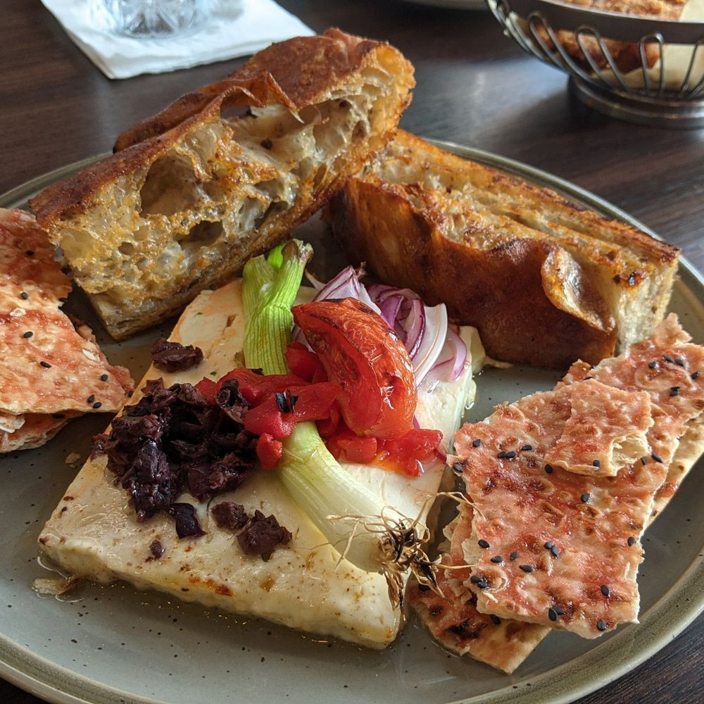 Kounter - Baked feta - New American Near Me - Rock Hill, South Carolina