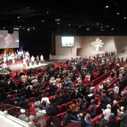 Hilltop Community Church - We have an average of 1,400 weekend attenders in through 3 services... the new building seats 1,400.