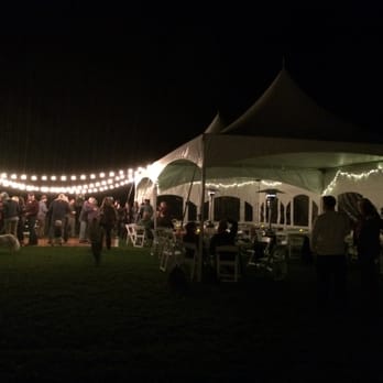 Spring Creek Ranch - Tent and dance floor set up - Venues & Event Spaces Near Me - Winthrop, Washington