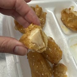 Kim's Chinese Foods - Honey Apples, completely disgusting. Tasted old, no flavor, and full of disgusting sogginess.