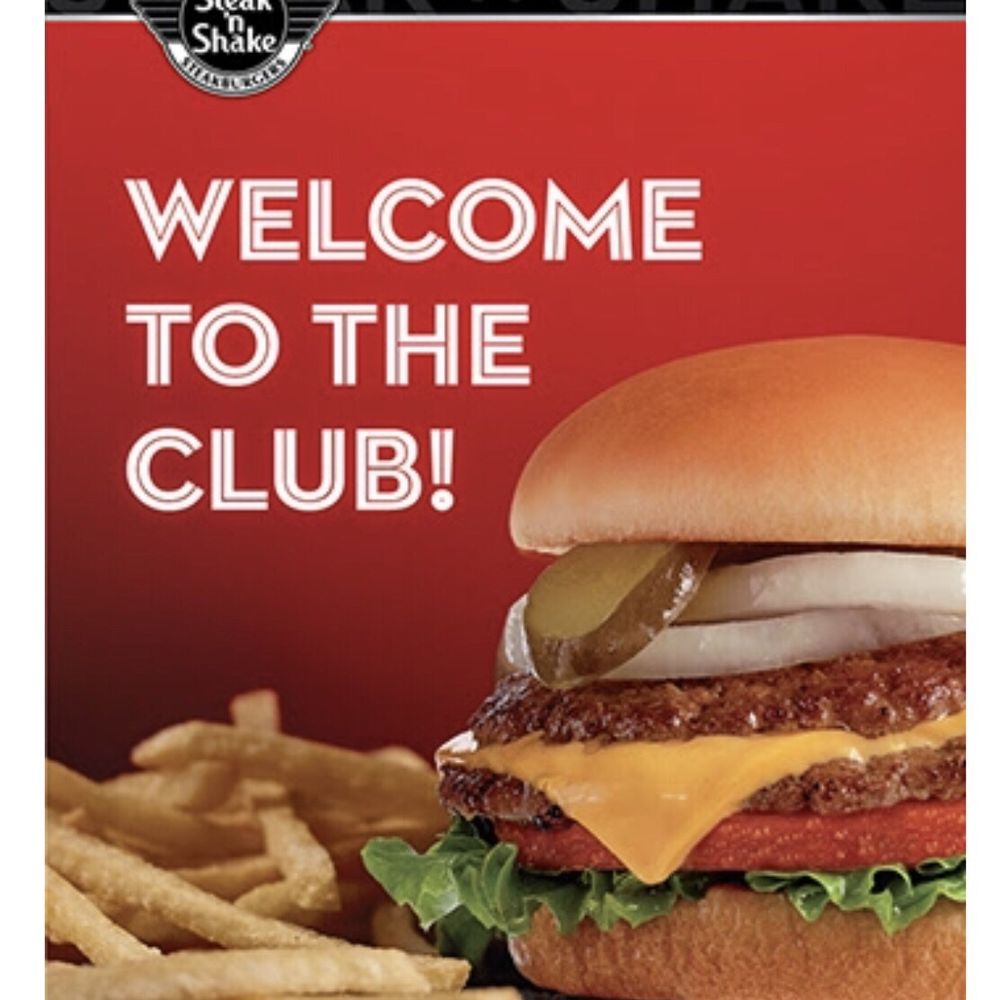 Steak ’n Shake - Signup for the eClub and receive a free Double 'n Cheese Steakburger and fries - Burgers Near Me - Springfield, Missouri Steak ’n Shake - Signup for the eClub and receive a free Double 'n Cheese Steakburger and fries - Burgers Near Me - Springfield, Missouri