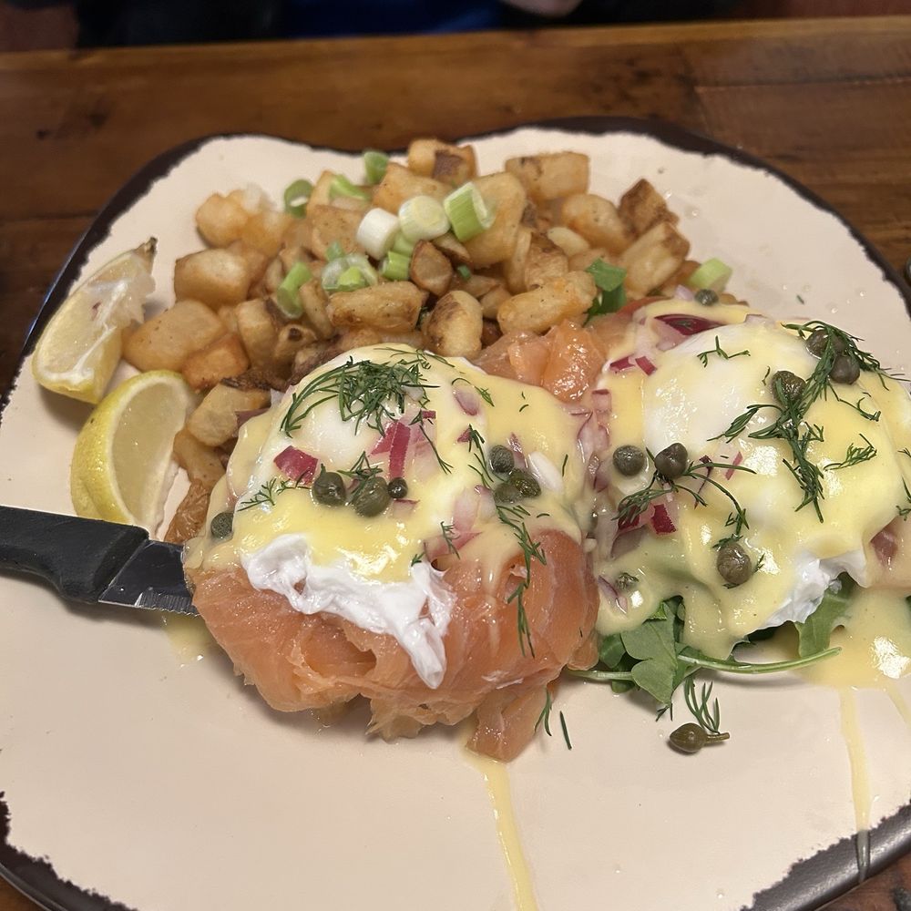 Egg Harbor Café - Smoked Salmon Benedict - Breakfast & Brunch Near Me - Naperville, Illinois Egg Harbor Café - Smoked Salmon Benedict - Breakfast & Brunch Near Me - Naperville, Illinois