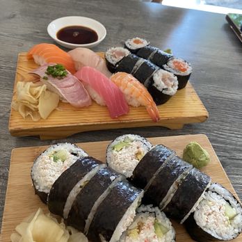 Musashi’s - Sushi Lunch Nigiri Plate, (10pcs) California Roll Full - Japanese Near Me - Redmond, Washington Musashi’s - Sushi Lunch Nigiri Plate, (10pcs) California Roll Full - Japanese Near Me - Redmond, Washington