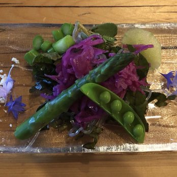 Delage - 1st: fermented cabbage salad with kelp noodles and mixed greens - Japanese Near Me - Oakland, California Delage - 1st: fermented cabbage salad with kelp noodles and mixed greens - Japanese Near Me - Oakland, California